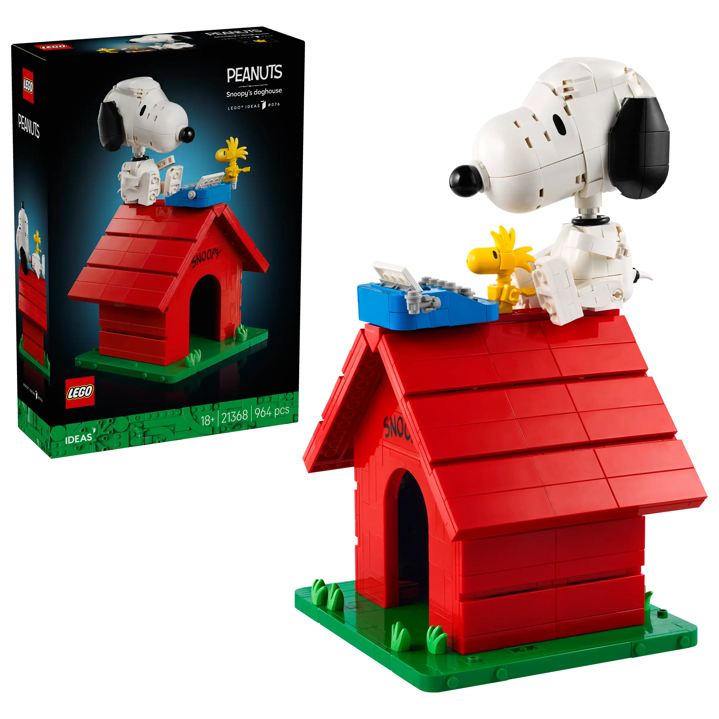 21368_boxprod_v29 IDEAS PEANUTS: Casota do Snoopy - Image 1