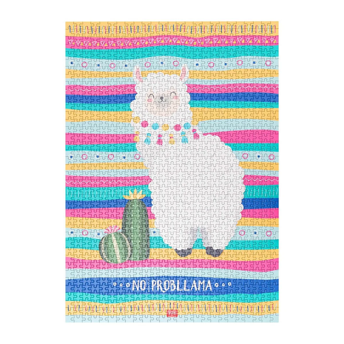 PUZ0004_1 Puzzle 1000 - Llama - Image 1
