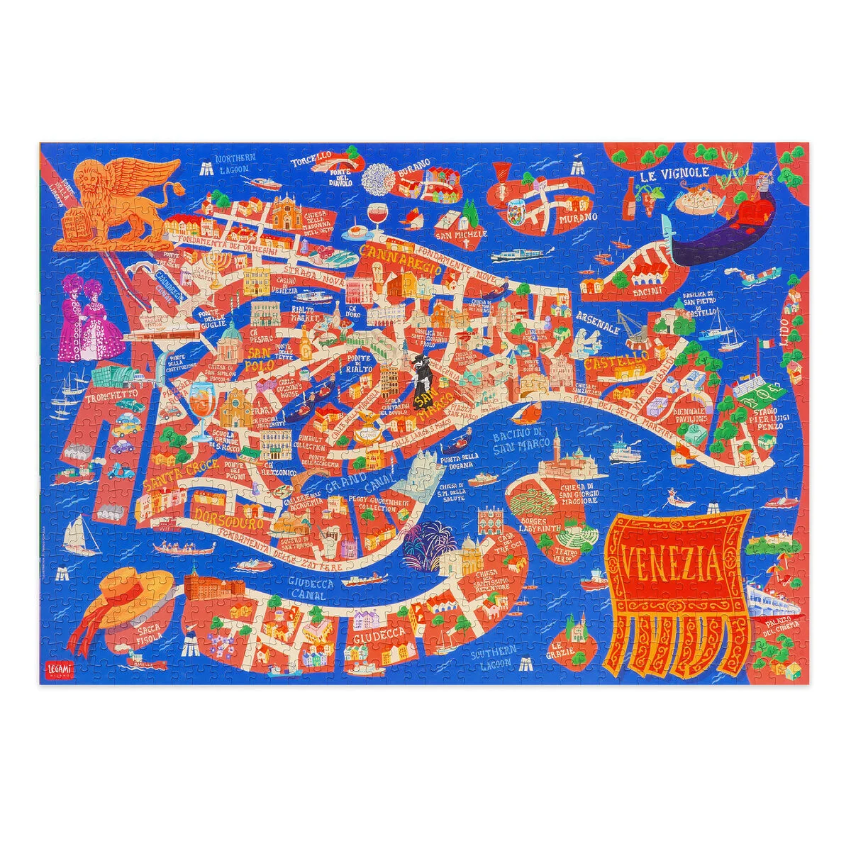 PUZ0012_1 Puzzle 1000 - Venezia - Image 1