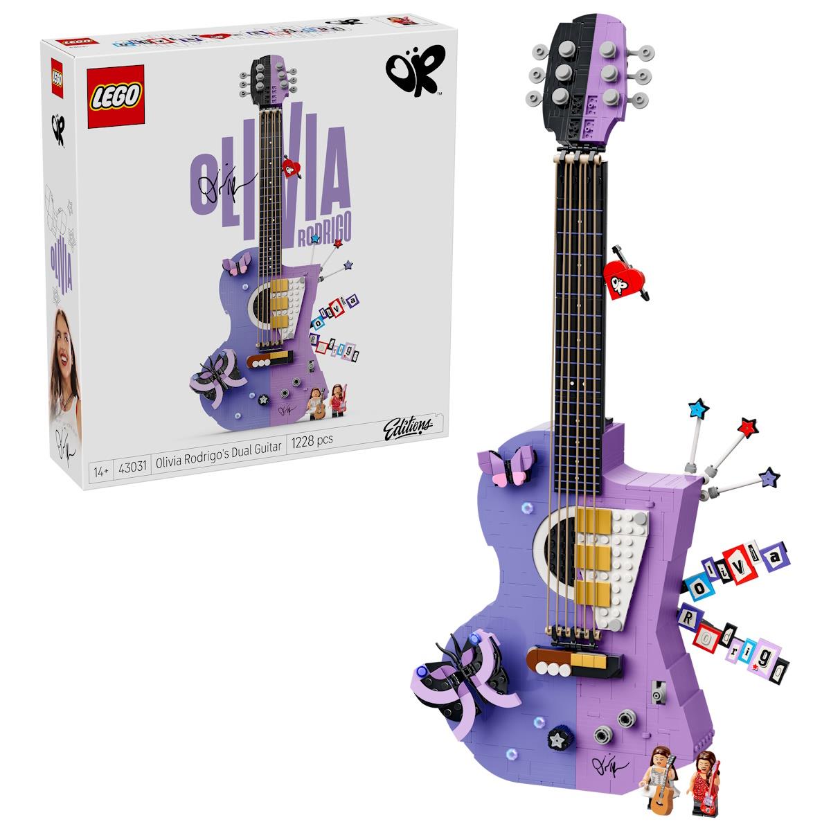 0076390_lego-editions-music-guitarra-dupla-da-olivia-rodrigo-43031 EDITIONS Music Guitarra Dupla da Olivia Rodrigo - Image 1