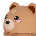 Estojo em silicone – Super Kawaii 2 em 1 – Teddy Bear - BREVEMENTE - Image 3