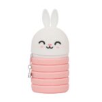 Estojo extensível de silicone - Coelho