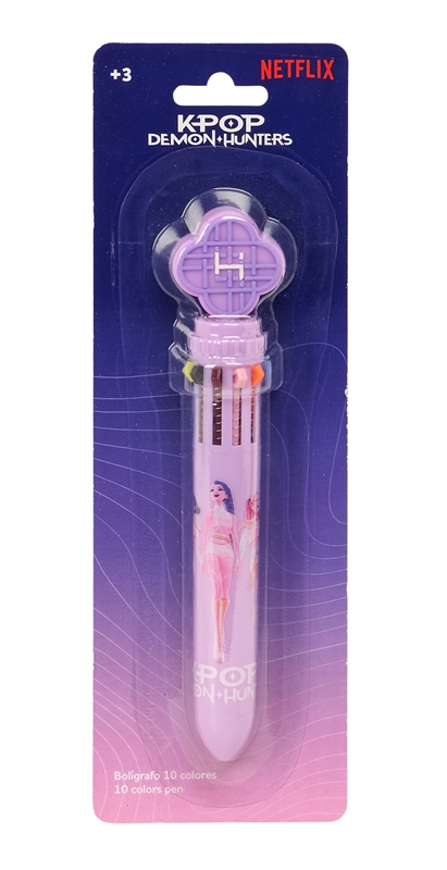 K-POP - Esferográfica multicolor 10 cores - Image 1