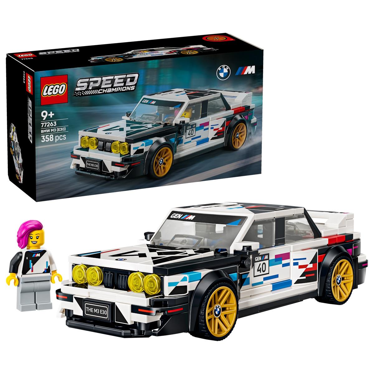0075956_lego-speed-champions-bmw-m3-e30-77263 SPEED CHAMPIONS BMW M3 (E30) - Image 1