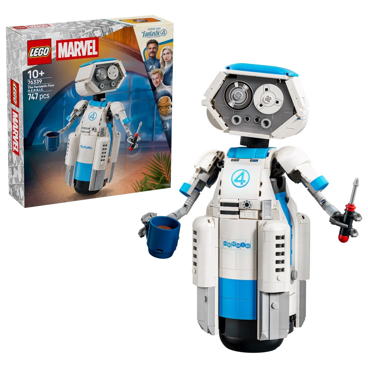 0076032_lego-super-heroes-marvel-o-quarteto-fantastico-herbie-76339 SUPER HEROES MARVEL O Quarteto fantástico - H.E.R.B.I.E. - Image 1