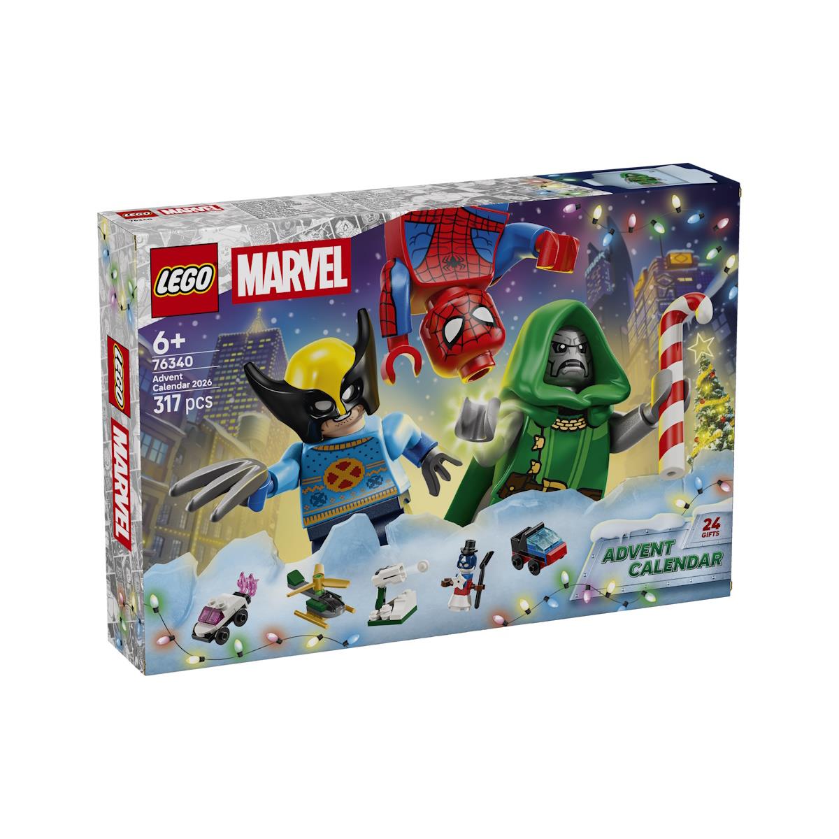 0077262_lego-super-heroes-marvel-calendario-do-advento-2026-76340 MARVEL Calendário do Advento 2026 - Image 1