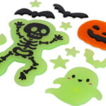 Autocolantes Reutilizáveis em Gel para Janelas "Happy Halloween" Brilham no Escuro - BREVEMENTE - Image 5