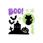 Autocolantes Reutilizáveis em Gel para Janelas "Happy Halloween" Brilham no Escuro - BREVEMENTE - Image 7