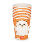 Boo Appetit - Conjunto de 8 copos de papel - BREVEMENTE
