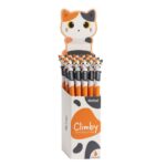Caneta apagável Climby Gato Laranja