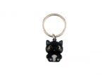 Chaveiro de metal Gato Preto