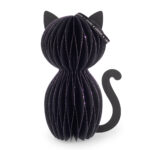 Decoração Gato Preto em fole - BREVEMENTE