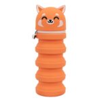 Estojo extensível de silicone - Panda Vermelho - Image 3