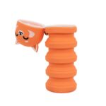 Estojo extensível de silicone - Panda Vermelho - Image 4