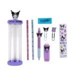 Kit de escrita com estojo charm - Kuromi - Image 3