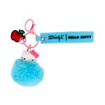 Porta-chaves com pendentes e pompom - Hello Kitty