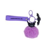 Porta-chaves com pendentes e pompom - Kuromi - Image 3