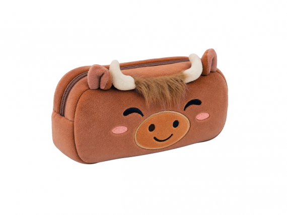 xl2868c Porta-lápis peluche Vaca das Montanhas - Image 1