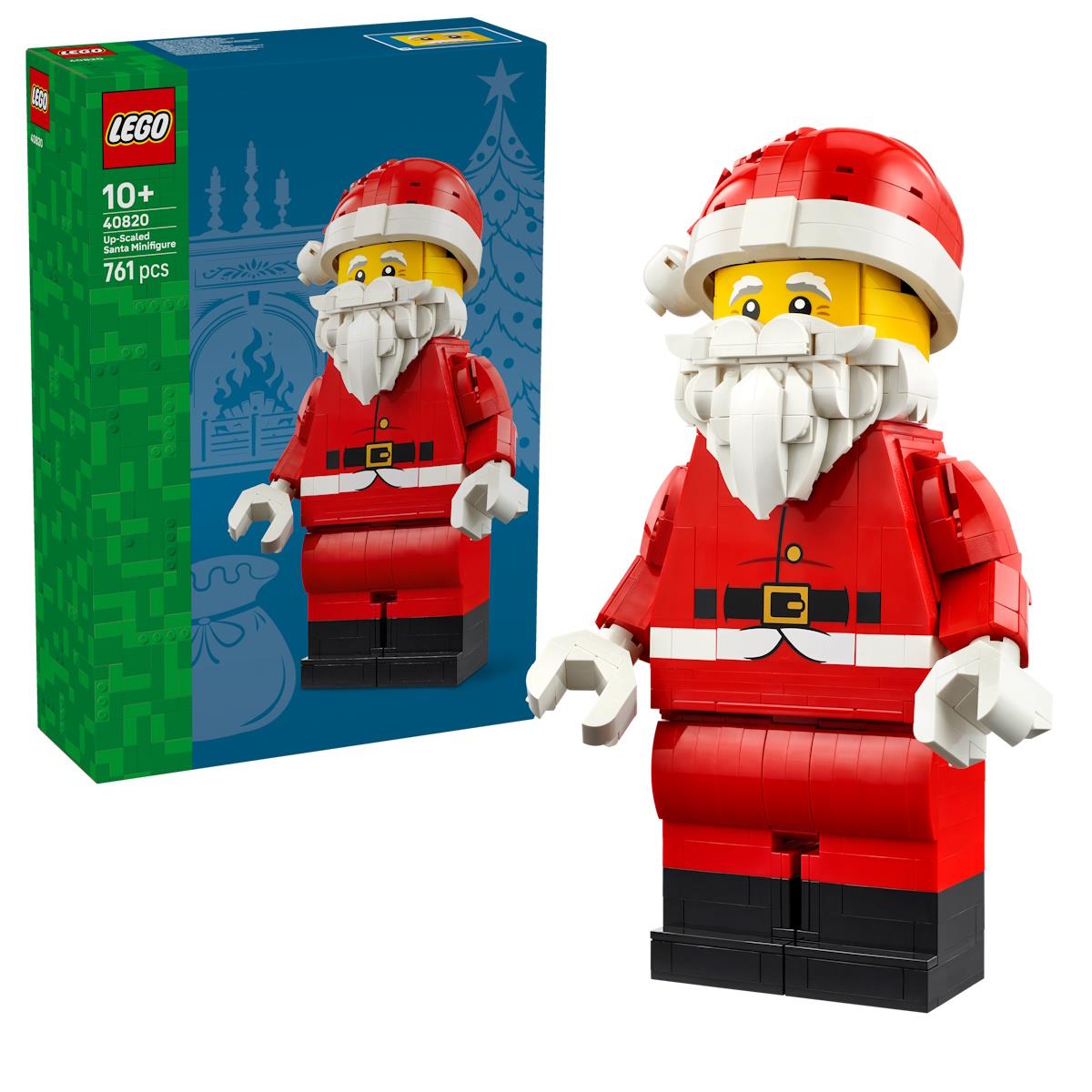 0077292_lego-seasons-and-occasion-minifigura-ampliada-do-pai-natal-40820 SEASONS AND OCCASION Mini figura de Pai Natal em tamanho aumentado - Image 1