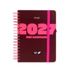 Agenda 27 Semanal Pequena - 2027 Full aesthetic