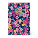 Caderno A5 pautado - Flowers
