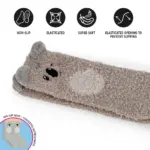 Meias antiderrapantes - Koala - Image 3
