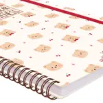 Caderno A5 espiral pautado - Teddy bear - Image 4