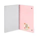 Caderno A5 espiral pautado - Croissant - Image 3