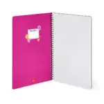 Caderno A4 espiral pautado - Flowers - Image 2