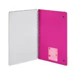 Caderno A4 espiral pautado - Flowers - Image 3