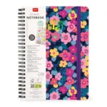 Caderno A4 espiral pautado - Flowers - Image 6