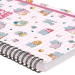 Caderno A4 espiral pautado - Kitty - Image 4