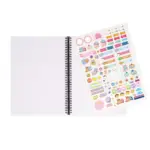 Caderno A4 espiral pautado - Kitty - Image 5