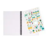 Caderno A5 espiral pautado - Ladybug - Green - Image 5