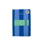 Caderno A5 azul com suporte para smartphone - Believe it