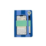 Caderno A5 azul com suporte para smartphone - Believe it - Image 5