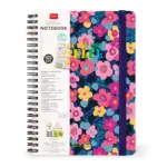 Caderno A5 espiral pautado - Flowers - Image 6