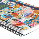 Caderno A5 espiral pautado - Travel - Image 4