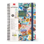 Caderno A5 espiral pautado - Travel - Image 6