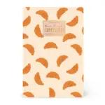 Caderno A5 pautado - Croissant