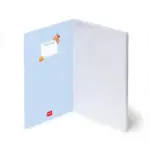 Caderno A5 pautado -  Dog Light Blue - Image 2