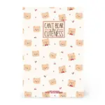Caderno A5 pautado - Teddy Bear