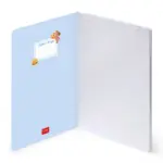 Caderno B5 pautado - Dog Light Blue - Image 2