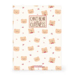 Caderno B5 pautado - Teddy bear
