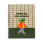Caderno em espiral A5 Sapo - Jump up the chance