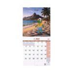 Calendário de parede 2027 - Friends on Tour - Image 4