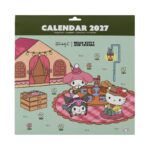 Calendário de parede 2027 - Hello Kitty & Friends