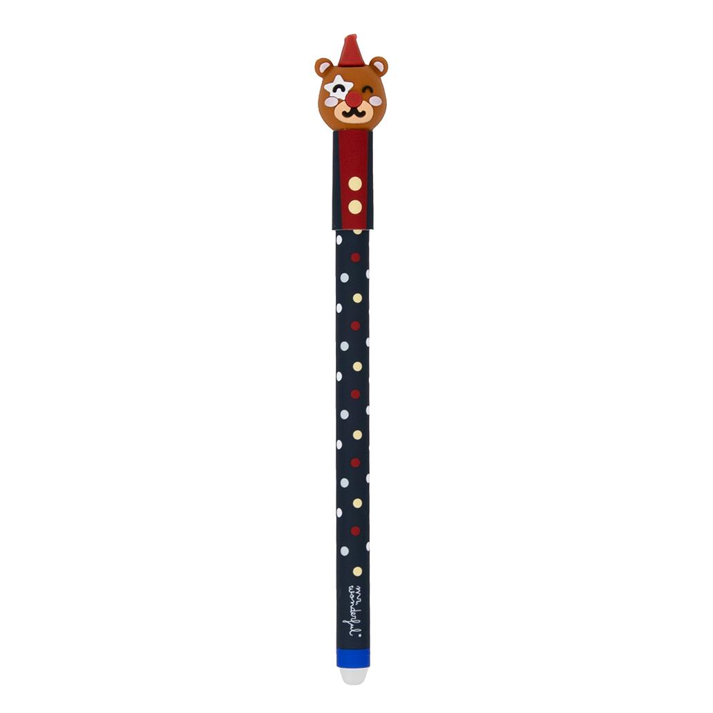 2617012302UN_1.jpg-1032x1032 Esferográfica apagável Bo-Bo Circo - Urso Palhaço Risoso - Image 1