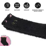 Meias antiderrapantes - Gato Preto - Image 3