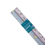 Set 2 papel de embrulho rolo - Parabéns e Unicórnio